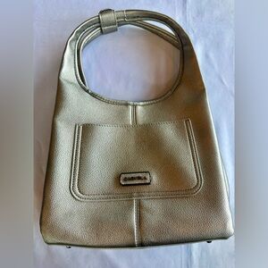Carvela Mini Milano Silver Metallic Purse